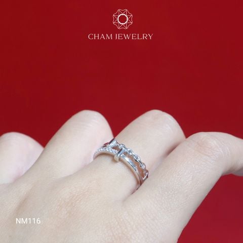 Nhẫn NM116 CHAM JEWELRY  (Barcode CN7885).