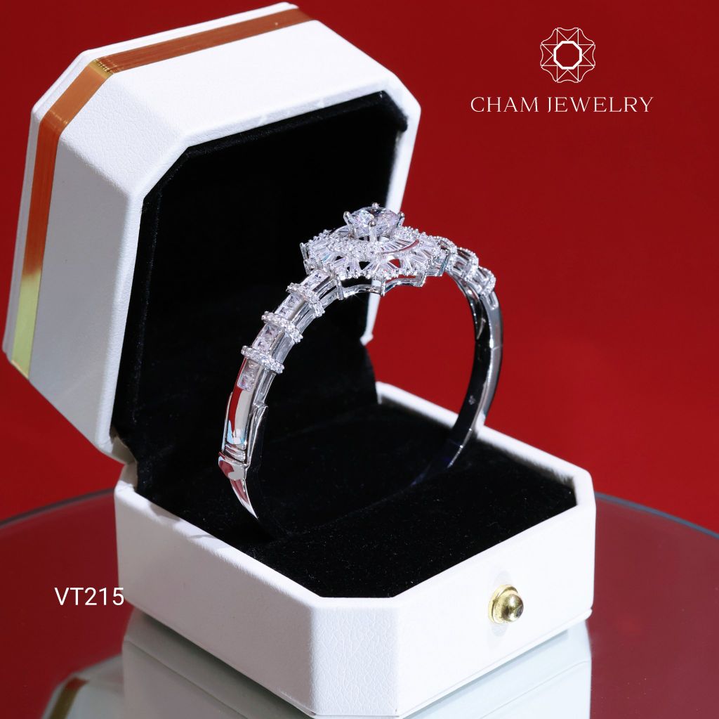 Vòng Tay VT215 CHAM JEWELRY Chủ 7.5mm (Barcode CV6708)
