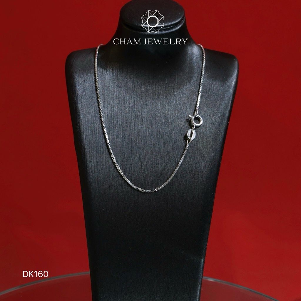 Dây Chuyền DK160 CHAM JEWELRY, Bản 0.8mm