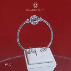 Vòng Tay PA10 CHAM JEWELRY, Vòng Kim Tiền (Barcode TVC39)