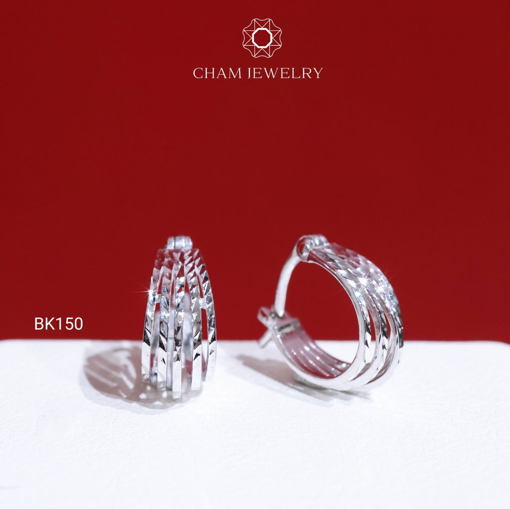 Hoa Tai CHAM JEWELRY BK150 ( Barcode CB7057)