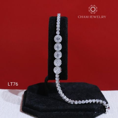 Lắc Tay CHAM JEWELRY LT76, Chủ 4.0mm (Barcode TLT1450)