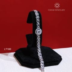 Lắc Tay LT180 CHAM JEWELRY, Viên Chủ 8.0mm (Barcode TLT1175).