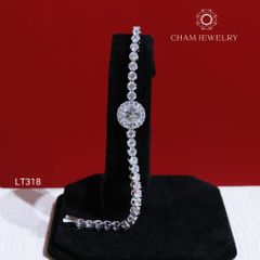 Lắc Tay LT318 CHAM JEWELRY, Chủ 8.0mm (Barcode TLT1305).
