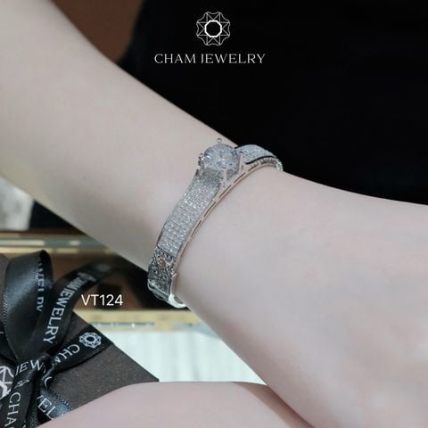 Vòng Tay CHAM JEWELRY VT124, Chủ 10mm (Barcode TVB137V).