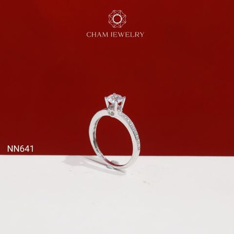 Nhẫn NN641 CHAM JEWELRY, Chủ 5.0mm ( TNN1953).