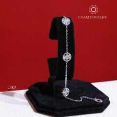 Lắc Tay LT01 CHAM JEWELRY, Lắc Tay Kim Tiền (Barcode TLT1293).