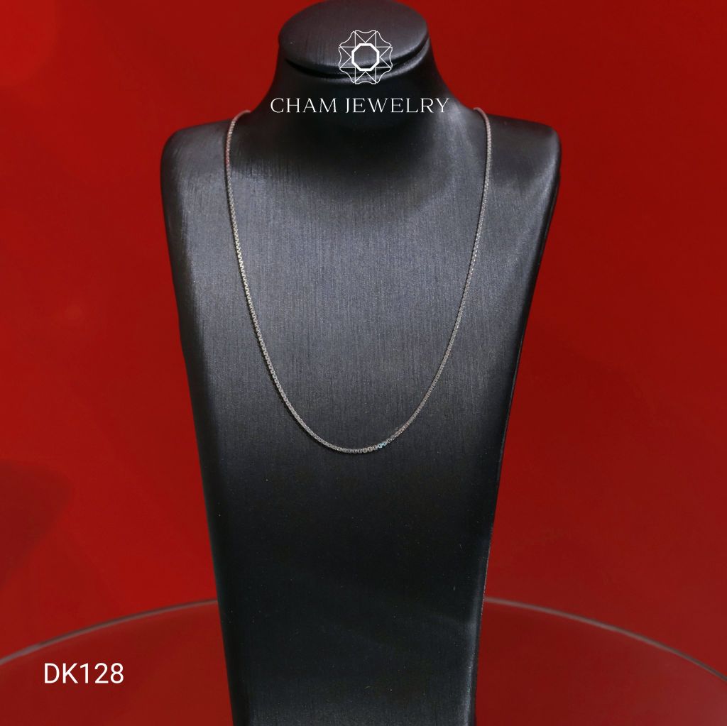 Dây Chuyền DK128 CHAM JEWELRY, Bản 0.8mm (Barcode CDYR804).