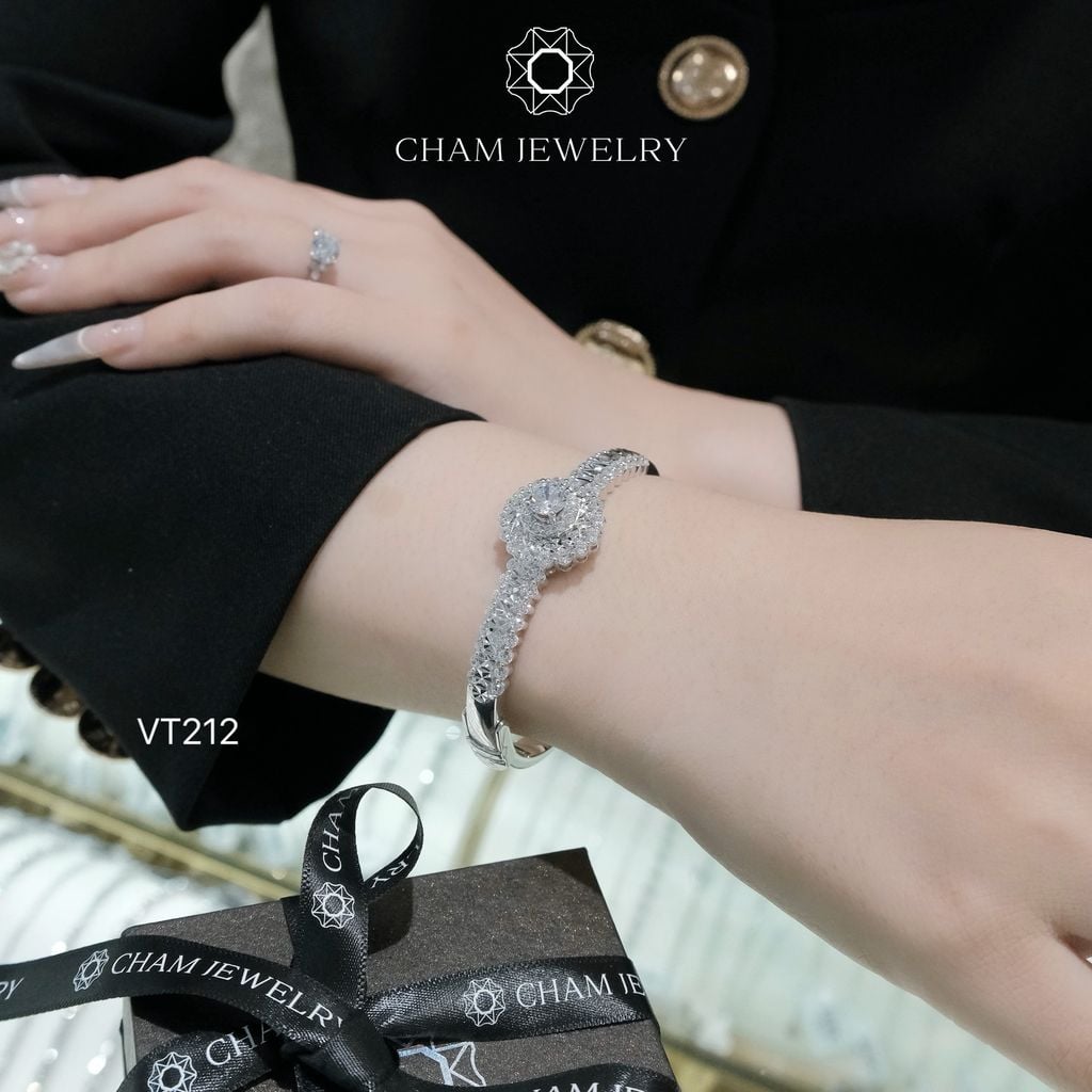 Vòng Tay VT212 CHAM JEWELRY Chủ 6.0mm (Barcode CV3610)