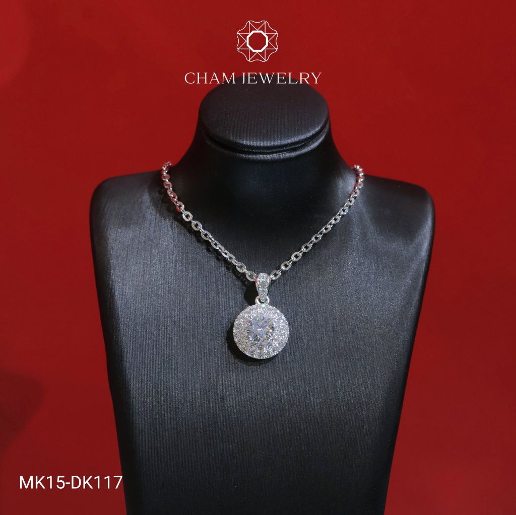 Mặt Dây Chuyền MK15 CHAM JEWELRY, Chủ 6.0mm (Barcode TMA1841)