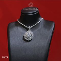 Mặt Dây Chuyền MK74 CHAM JEWELRY, Chủ 4.5mm (Barcode C04M90B)