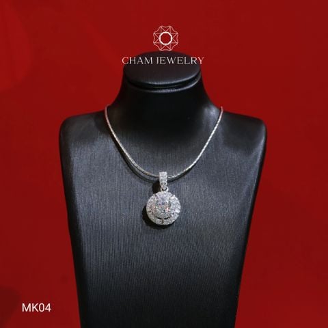 Mặt Dây Chuyền MK04 CHAM JEWERLY, Chủ 5.5mm (Barcode TMA1826).
