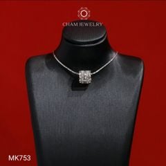 Mặt Dây Chuyền MK753 CHAM JEWELRY, Mặt Xỏ Bánh Xe ( Barcode TCH747)