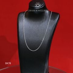 Dây Chuyền CHAM JEWELRY DK78, Dây Mì Kim Cương ( Barcode TDY195-CDYR64)