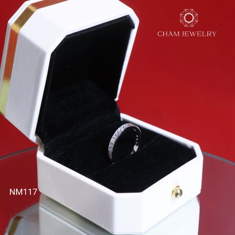 Nhẫn NM117 CHAM JEWELRY, Nhẫn Full Đá (Barcode CN3795).