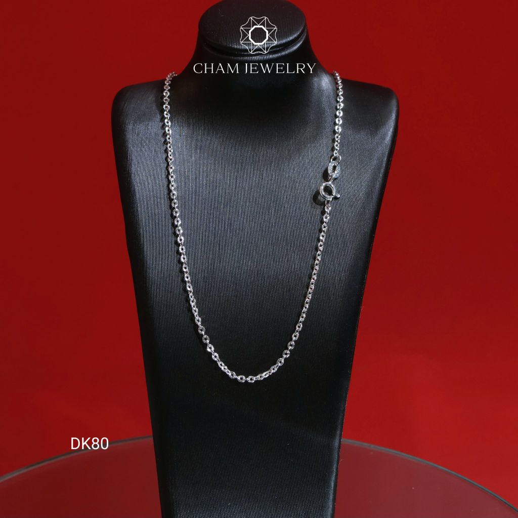 Dây Chuyền CHAM JEWELRY DK80. Bản 1.5mm (Barcode TDY74)