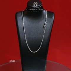 Dây Chuyền CHAM JEWELRY DK80. Bản 1.5mm (Barcode TDY74)