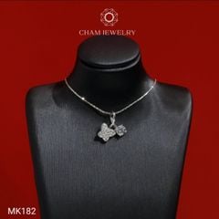 Mặt Dây Chuyền MK182 CHAM JEWELRY, Mặt Bướm (Barocde TMX428)