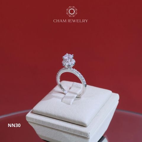 Nhẫn CHAM JEWELRY NN30, Chủ 5.0mm (Barcode TNN1661)