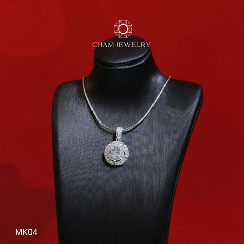Mặt Dây Chuyền MK04 CHAM JEWERLY, Chủ 5.5mm (Barcode TMA1826).