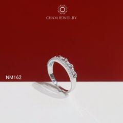 Nhẫn NM162 CHAM JEWELRY , Nhẫn Kim Tiền Bản 4.0mm (Barcode TNDT85).