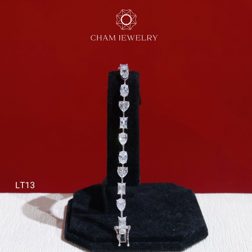 Lắc Tay LT13 CHAM JEWELRY, Lắc Tay Kiểu ( Barcode TLT1330)