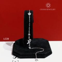 Lắc Chân LC28 CHAM JEWELRY, Lắc Chân Kiểu Bướm (Barcode CTNC98) .
