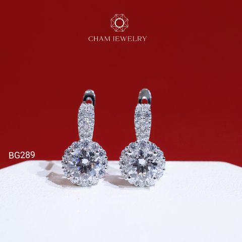 Hoa Tai BG289 CHAM JEWELRY, Chủ 5.0mm (Barcode TBG968).