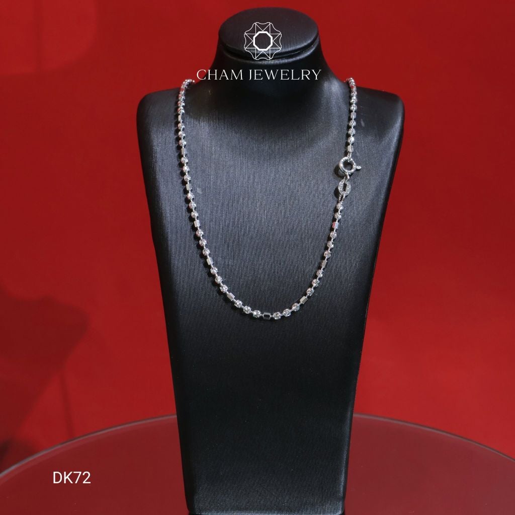 Dây Chuyền DK72 CHAM JEWELRY, Dây Bi ( Barcode TDY399 ).