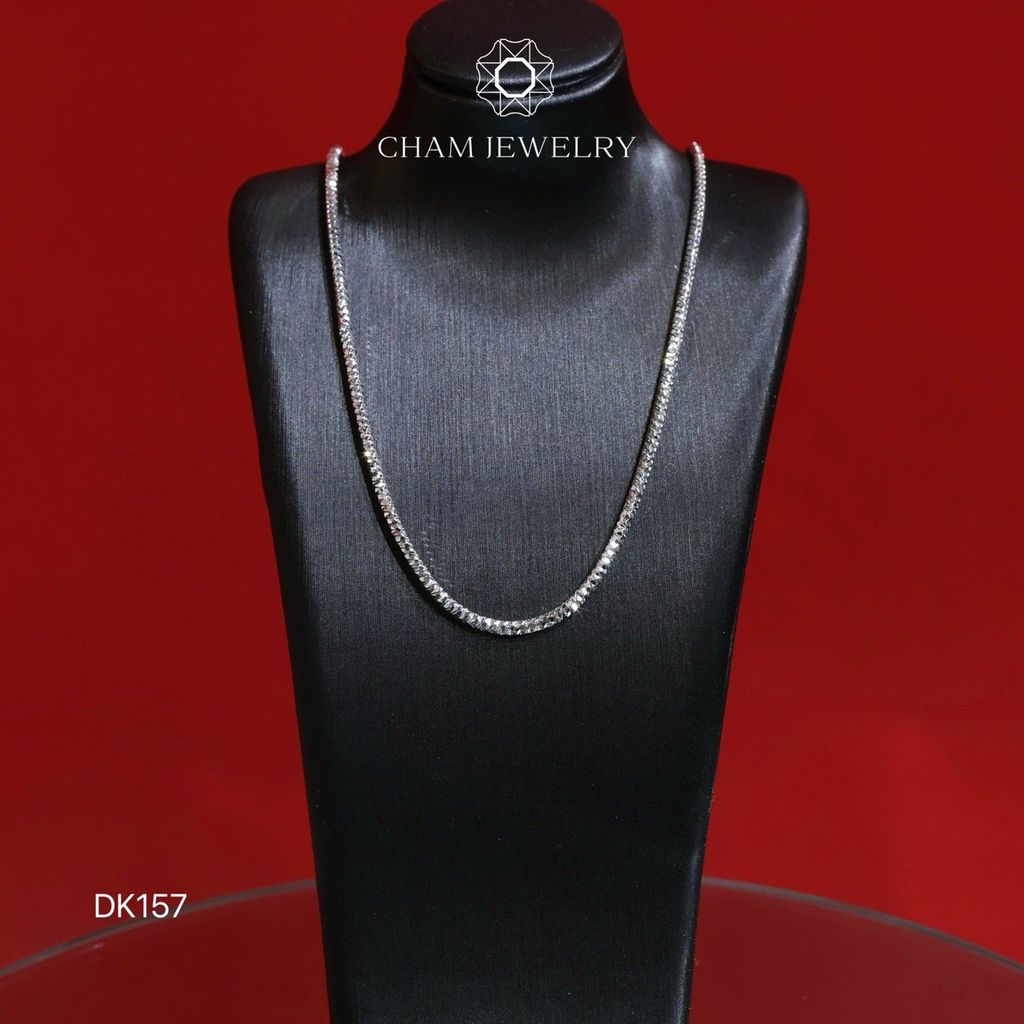 Dây Chuyền DK157 CHAM JEWELRY, Dây Mì Tròn 1.8mm (Barcode CDYR729).