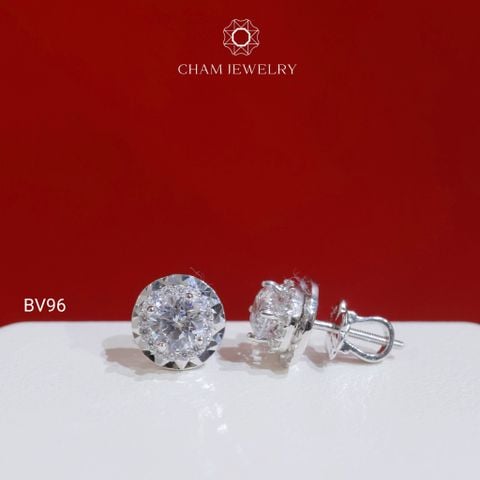 Hoa Tai BV96 CHAM JEWELRY, Chủ 5.0mm (Barcode TBV379).