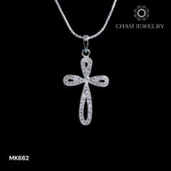 Mặt Dây Chuyền MK662, Mặt Thánh Giá CHAM JEWELRY.