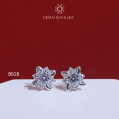 Hoa Tai CHAM JEWERLY BD28, Chủ 4.5mm (Barcode TBD1456)