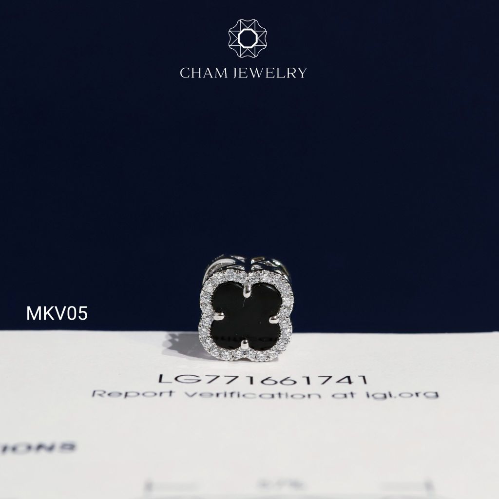 Mặt Dây Chuyền MKV05 Vàng 10k Kim Cương Lab Grown Diamond (Barcode DM1)