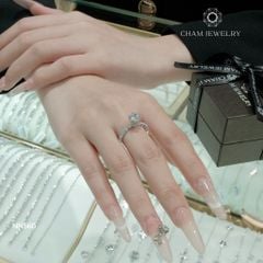 Nhẫn Nữ NN560 CHAM JEWELRY, Chủ 6.5mm (Barcode TNN1543)