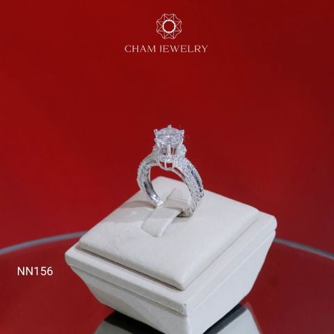 Nhẫn NN156 CHAM JEWELRY, Chủ 7.0mm (Barcode TNN1515)