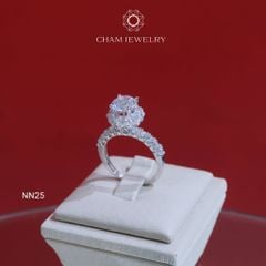 Nhẫn CHAM JEWELRY NN25,  Chủ 7.0mm (Barcode CN7468).