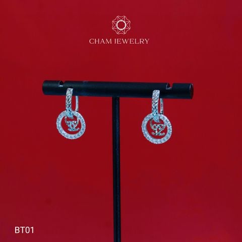 Hoa Tai CHAM JEWERLY BT01 ( Barcode TBT599).