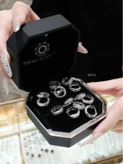 Hoa Tai BK06 CHAM JEWELRY, Bản 4.5mm ( Barcode TBK202)