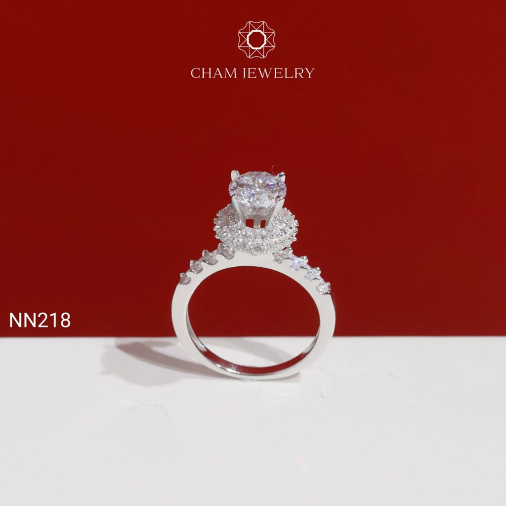 Nhẫn NN218 CHAM JEWELRY, Chủ 7.0mm( Barcode PNH03).