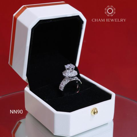 Nhẫn NN90 CHAM JEWELRY, Chủ 7.0mm ( Barcode TNN1694 ).