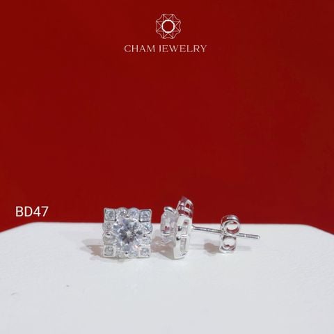 Hoa Tai BD47 CHAM JEWELRY, Chủ 5.0mm (Barcode TBD1610).