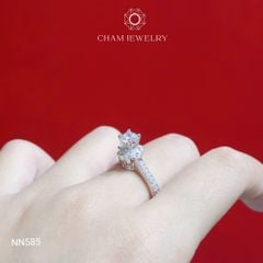 Nhẫn NN585 CHAM JEWELRY, Chủ 5.0mm (Barcode C3DN161)