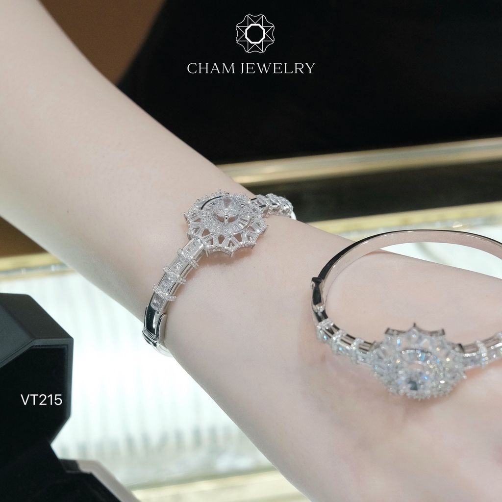 Vòng Tay VT215 CHAM JEWELRY Chủ 7.5mm (Barcode CV6708)