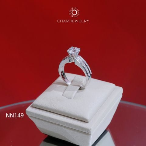 Nhẫn NN149 CHAM JEWELRY, Chủ 6.0mm (Barcode TNN557)