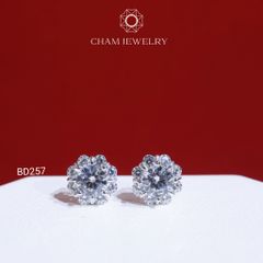Hoa Tai BD257 CHAM JEWELRY, Chủ 5.5mm (Barcode TBD1282).
