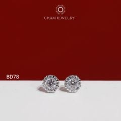Hoa Tai BD78 CHAM JEWELRY, Chủ 3.5mm (Barcode TBD1775).