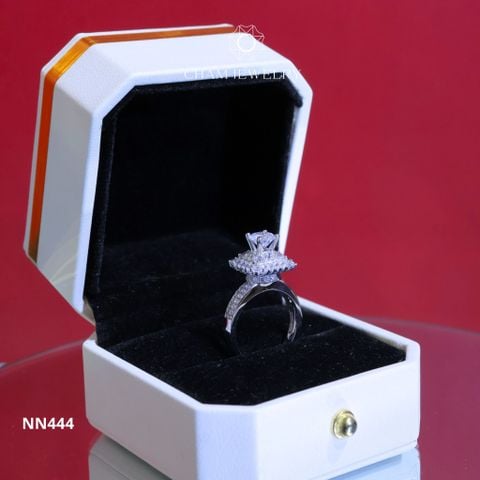 Nhẫn Nữ NN444 CHAM JEWELRY, Chủ 6.0mm (Barcode CALN113).