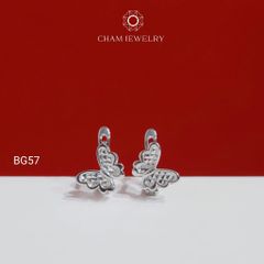 Hoa Tai CHAM JEWERLY BG57, Hoa Tai Bướm (Barcode TBG1111 )