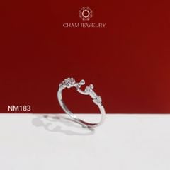 Nhẫn NM183 CHAM JEWELRY, Nhẫn Kiểu (Barcode TNT958).